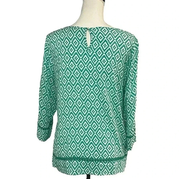 Skies are Blue size L rayon pullover blouse EUC - Picture 4 of 10